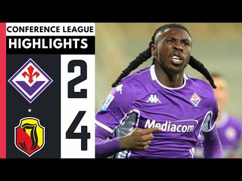 Moise Kean Goal - Fiorentina vs Jagiellonia 2-4 | Goals & Highlights | Conference League 2026
