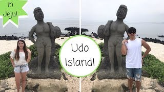 Last Day in Jeju: Famous Udo Island! AMWF couple learns to drive?? | 국제커플 제주여행 마지막날! - 우도 편
