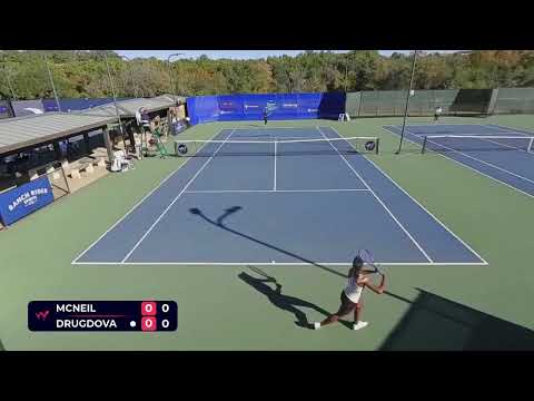 USA Christasha McNeil 4 vs SVK Salma Drugdova 9 Q2 W50 Austin, TX 10 November 2025 USA