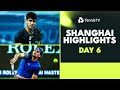 Alcaraz vs Evans THRILLER; Tsitsipas, Dimitrov & Schwartzman Play | Shanghai 2023 Highlights Day 6