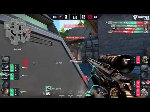 SENTINELS is Smurfing in BREEZE || Sentinels vs RISE