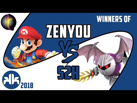 KKON18 Main Event: SSB Wii U - WQF - Zenyou vs S2H