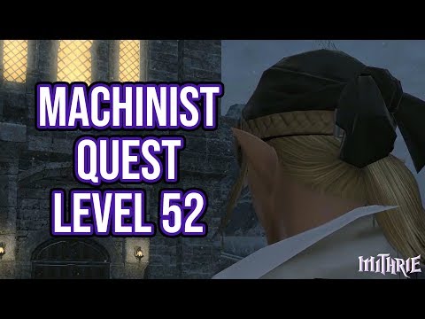FFXIV 3.4 0979 Machinist Quest Level 52