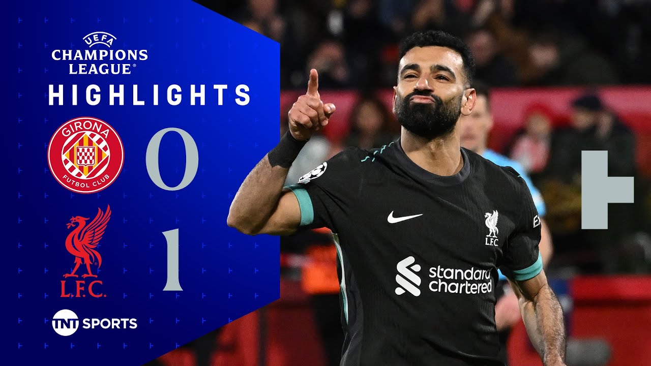 Mo Salah Keeps Reds Unbeaten In The UCL 👏 | Girona 0-1 Liverpool | UEFA Champions League Highlights