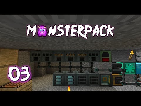 MonsterPack | EP03 - Ore Processing with Ender IO