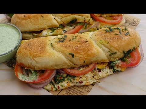 Special Egg Burger Pakistani Street Style,Andy wala Burger By Recipes Of The World
