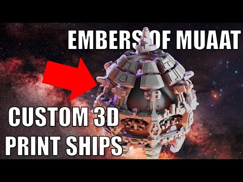 CUSTOM FACTION SHIPS for Twilight Imperium – Embers of Muaat