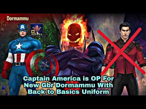 Captain America is OP For New Gbr Dormammu With Back to Basics Uniform - Marvel Future Fight