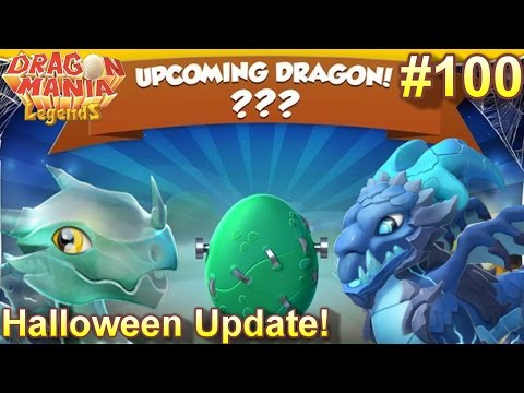 Halloween Update + 100th Episode Celebration! (Facecam) - Dragon Mania Legends #100!
