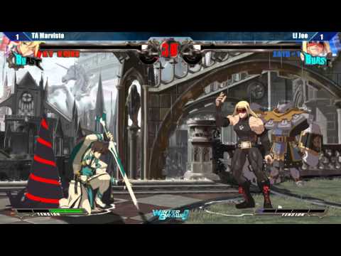 GGXrd Semis @ Winter Brawl 9 - TA Marvisto (Ky) vs LI Joe (Zato-1) [720p/60fps]
