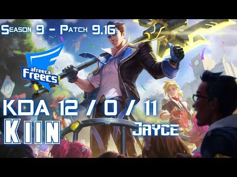 AFs Kiin JAYCE vs SYLAS Mid - Patch 9.16 KR Ranked