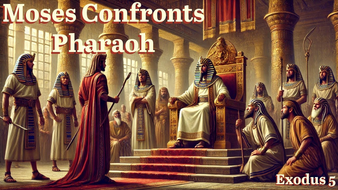 Moses Confronts Pharaoh: Narration of Exodus5