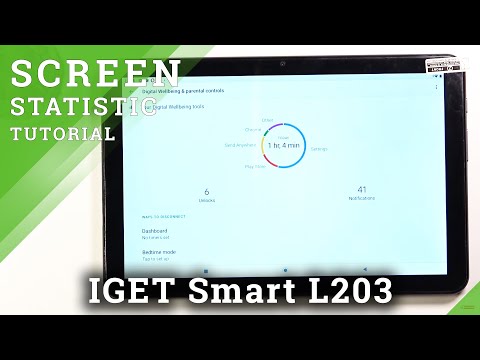 How to Change Screen Timeout in IGET Smart L203 – Tablet Usage Statistic