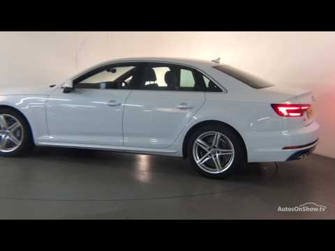 KP66OVB AUDI A4 TDI S LINE WHITE 2016, Derby Audi