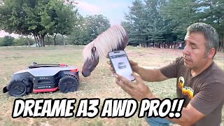 Dreame A3 AWD Pro Robotic Lawnmower Is A Game Changer. This Will Make Life A Lot Easier. 