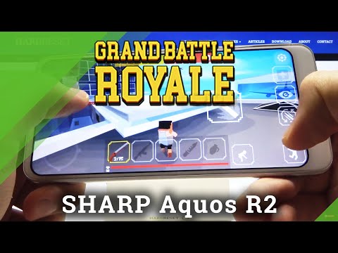 Grand Battle Royale on SHARP Aquos R2 - Gaming Quality Checkup