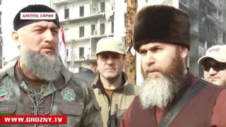 Муфтий республики Салах Межиев  и советник Главы Чечни, депутат Госдумы  Адам Делимханов  посетили САР
