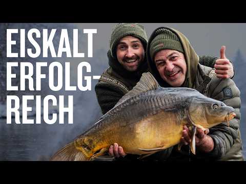 An absolutely fantastic session despite the cold! Carp fishing in winter with Marvin Kreisel and ...