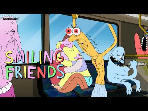 Morning Commute | Smiling Friends Season 3 | Adult Swim Europe