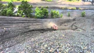 preview picture of video 'Buggy flips on Coal Hill in Trevorton PA'
