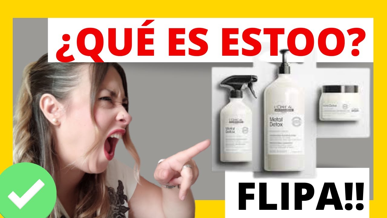 🔴🔴✅METAL DETOX LÓreal!!Olvidate de NAJARNAS en tus RUBIOS¡¡ESPAÑOL!!!! muy FUERTE!| Nuria Dueñas🔴🔴✅