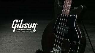 Video thumbnail for Gibson Les Paul Junior Tribute DC Bass, Worn Ebony | Gear4music demo by Gear4music Guitars