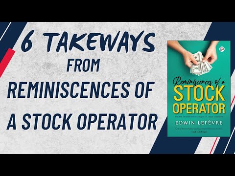 A Summary of 'Reminiscences of a Stock Operator' #booksummary #personalfinance