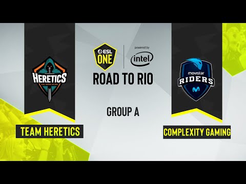 CS:GO - Team Heretics vs. Complexity Gaming [Nuke] Map 1 - ESL One Road to Rio - Group A - EU