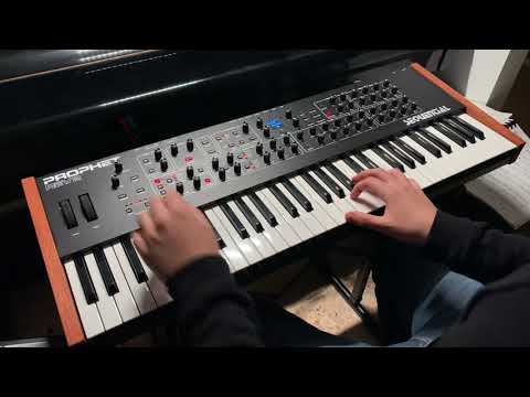 Sequential Prophet Rev2 61-Key 16-Voice Polyphonic Synthesizer 2018 - Present - Black with Wood Sides image 3