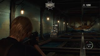 【PS5】バイオハザードRE:4 射的2-C パーフェクトドクロ Sランク