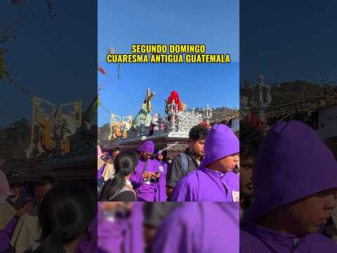 Procesión de Jesús en Antigua Guatemala 2024 Santa Inés del monte pulciano #somitachapin