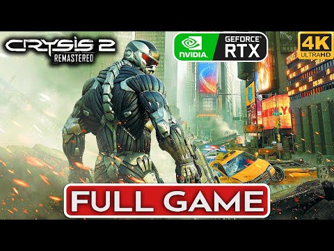 CRYSIS 2 REMASTERED Gameplay Walkthrough FULL GAME [4K 60FPS PC RTX] - No Commentary