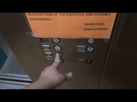 Neglected Dover Traditional Hydraulic Elevator - The River Lodge - Pigeon Forge, TN