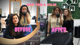 HAIR TRIM & COLOR VLOG || KOCO SALON || ADELAIDE || VLOG#12