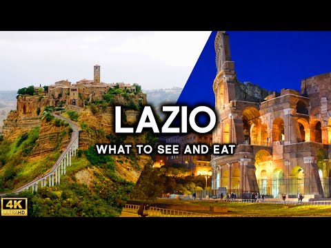 Lazio, Italy 🇮🇹 | Top 5 Places to Visit + 3 Must-Try Foods (4K Travel Guide)
