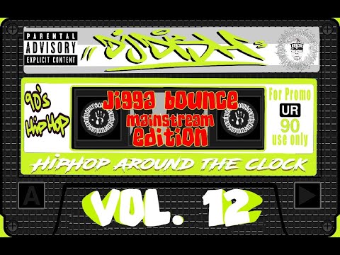 DJ DISH - HipHop around the Clock Vol. 12 - #12 - OldSchool Mix Tape - 90s HipHop - Jigga Bounce Edt