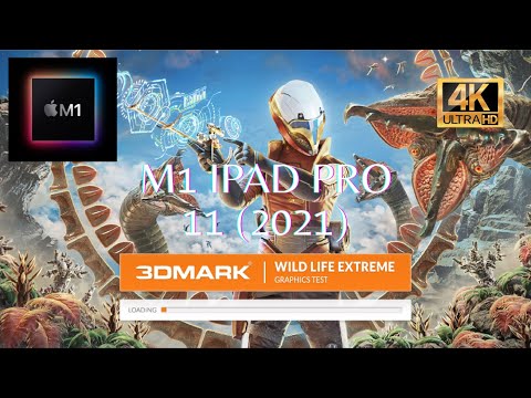 M1 Apple iPad Pro 11 (2021) 3DMark Wild Life Extreme Benchmark @ 4K UHD