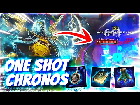 LITERALLY oneshotting with this 1400 power CHRONOS BUILD! - Chronos Solo SMITE Conquest Gameplay