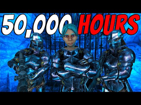 How A 50,000 HOUR Tribe RAIDS NORTH ICE CAVE - ARK