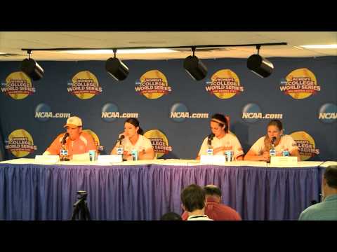 Lady Vols-Oklahoma WCWS Championship Game 2 Press Conference