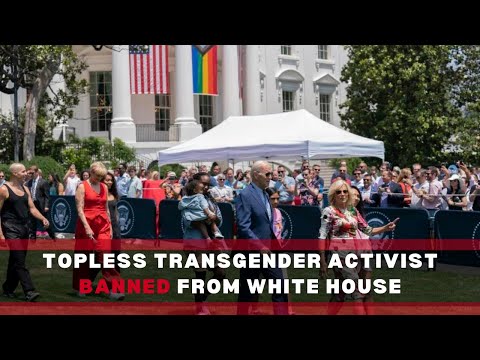 Topless Transgender Activist BANNED From White House #Transgender #banned #whitehouse