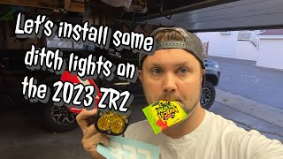 Let’s install some Ditch lights on the ZR2 #zr2 #chevycoloradozr2