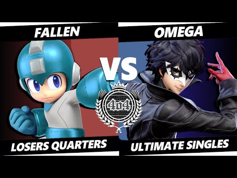 4o4 Smash Monthly 11 - BASED| Fallen (Mega Man) vs 4o4| omega (Joker) - Losers Quarter-Final