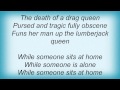 Sponge - Death Of A Drag Queen Lyrics