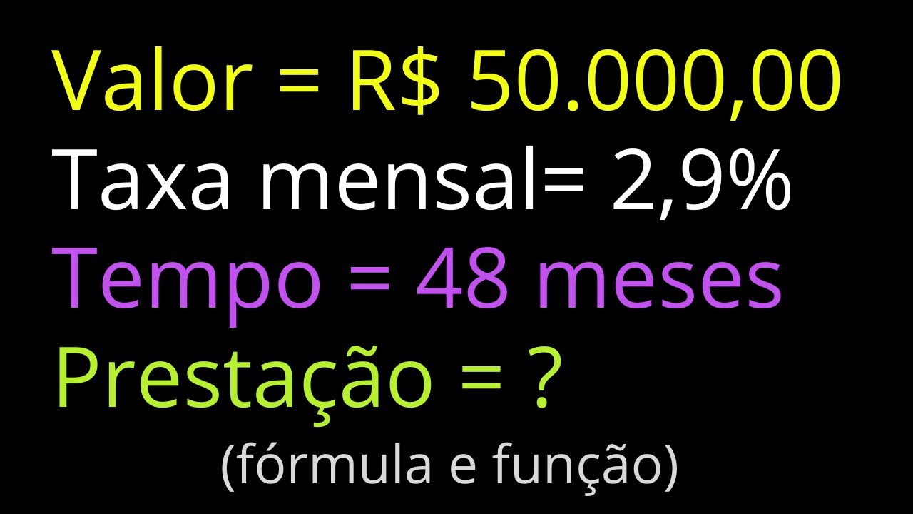 Como Calcular o Valor da Prestação de Financiamento de Veículos - Passo a Passo