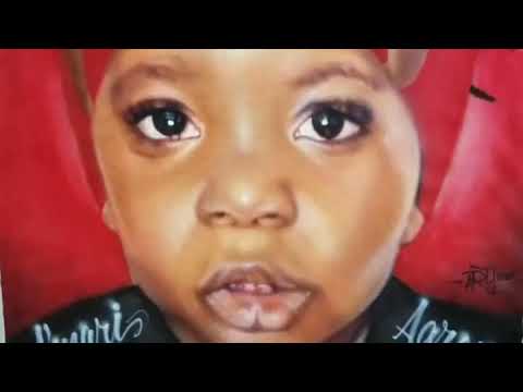 ART1 AIRBRUSH - PORTRAIT T-SHIRT