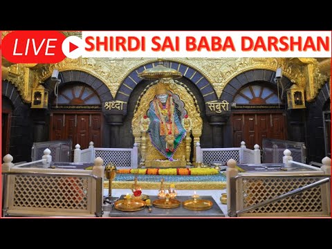 SAI BABA LIVE DARSHAN TODAY SHIRDI || MONDAY ||  25 JANUARY 2026
