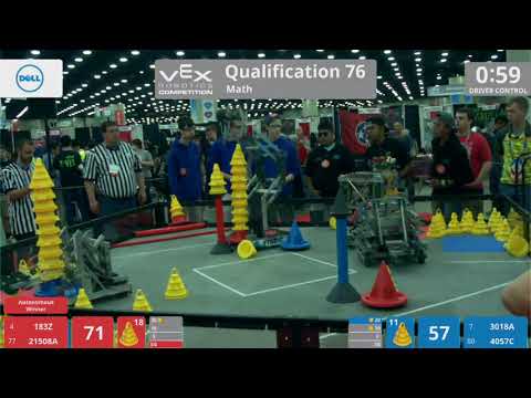 2018 VRC Math Q76 - 183Z 21508A vs 3018A 4057C - 73 to 112