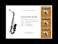 Mack The Knife - Kenny Garrett - Alto Sax Solo Transcription