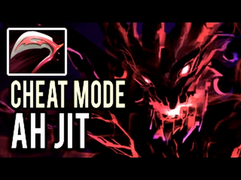 Killer Machine Gun Shadow Fiend 35 Kills 1k GPM Cheat Mode ON by Ah Jit 7900 MMR 7.01 Dota 2